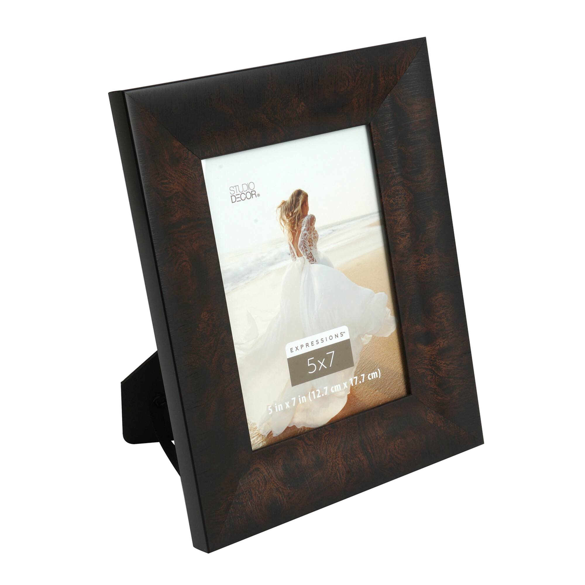 Expressions™ 5" x 7" Espresso Beveled Frame by Studio Décor®